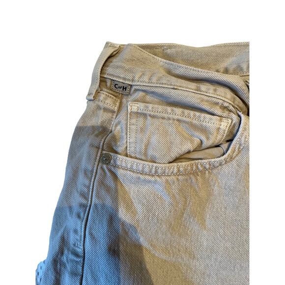 Citizens of Humanity Size 33 Khaki Gray Daphne Crop Jeans - Picture 12 of 13